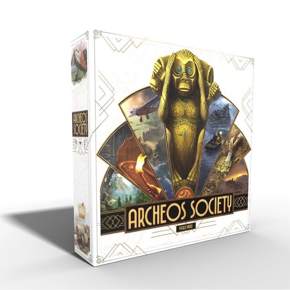 Archeos Society Space Cowboys Board Game Paolo Mori NEW Factory Sealed